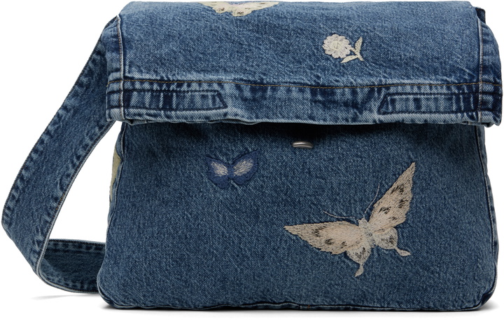 Photo: OUR LEGACY Blue Sling Bag