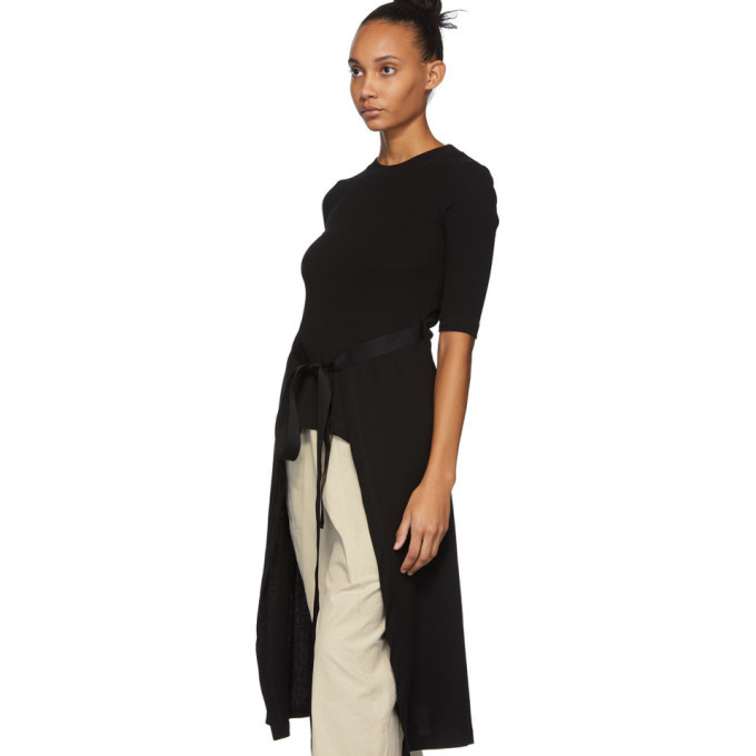 Rosetta Getty Black Apron T-Shirt Rosetta Getty