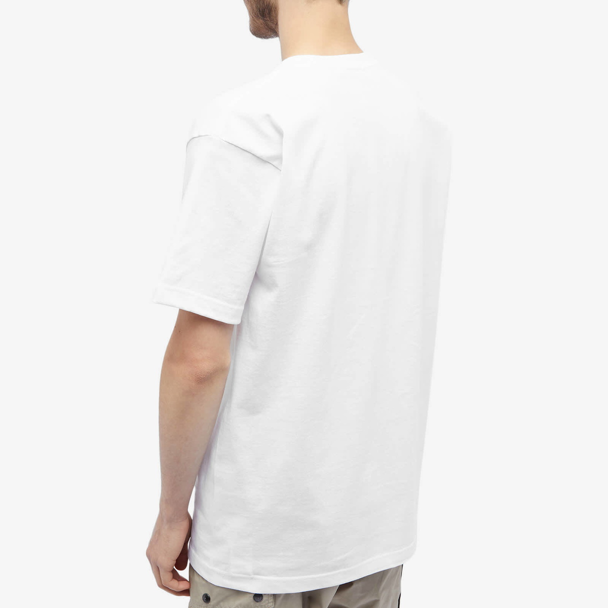 Flagstuff Men's F-LG Logo T-Shirt in White