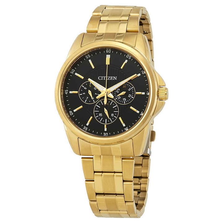 Photo: Citizen Chronograph Black Dial Mens Watch AG8342-52L