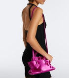 The Attico La Passeggiata Mini satin top-handle bag