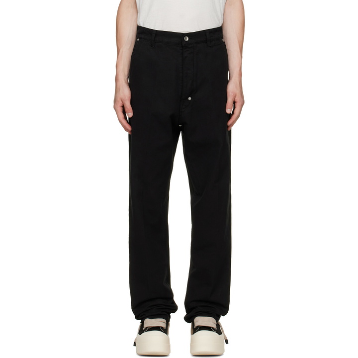 Photo: Rick Owens DRKSHDW Black Tower Joris Trousers