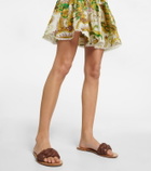 Souliers Martinez Pelota braided leather slides