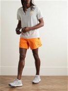 Nike Running - Trail Second Sunrise Straight-Leg Ripstop-Panelled Dri-FIT Shorts - Orange