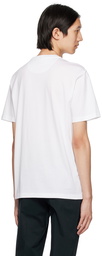 Brioni White Embroidered T-Shirt