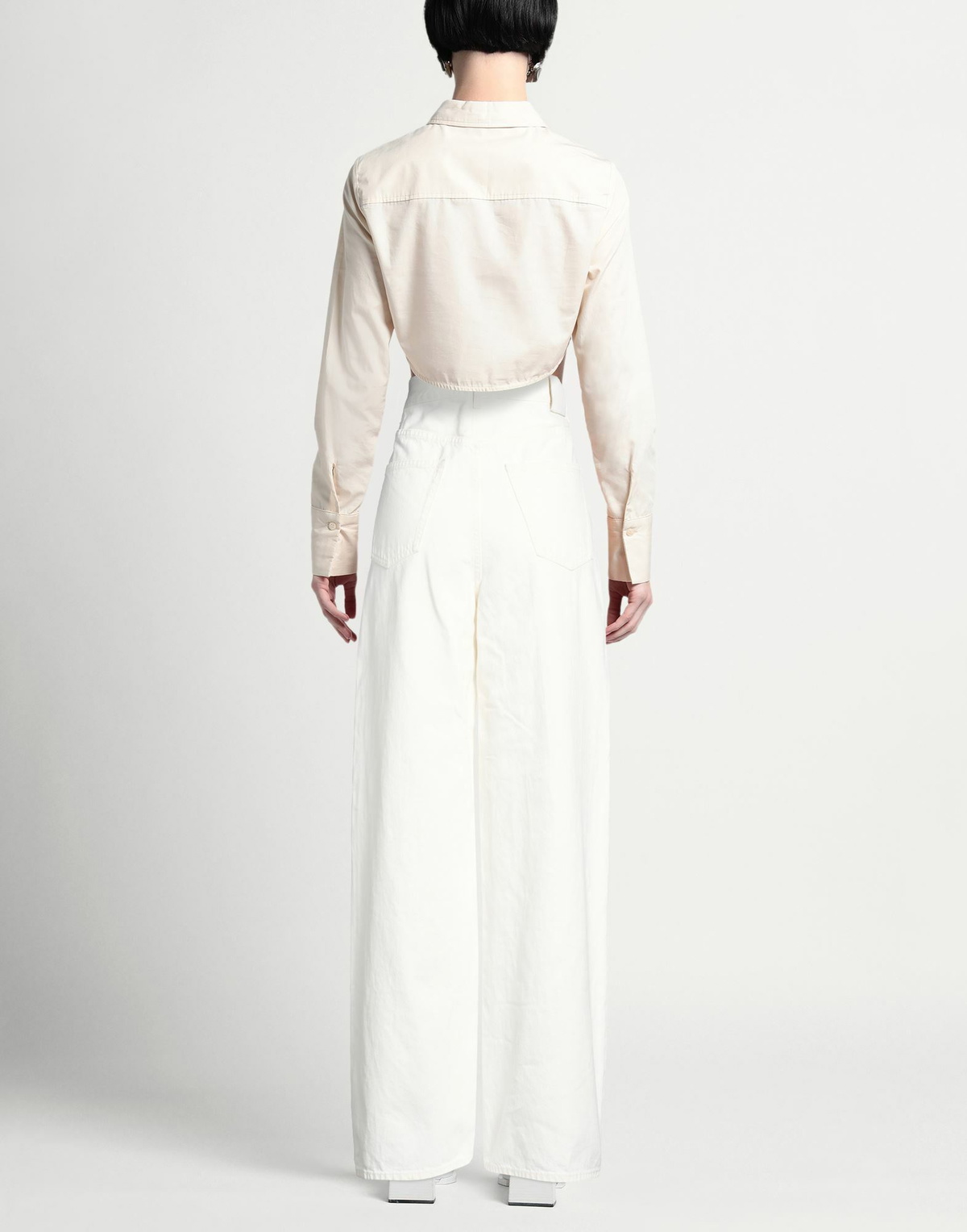 Toteme Womens Jeans in White