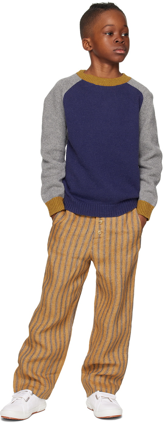 Caramel Kids Brown Erodium Trousers