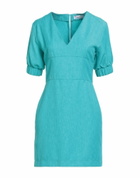 Jijil Womens Mini dress Turquoise