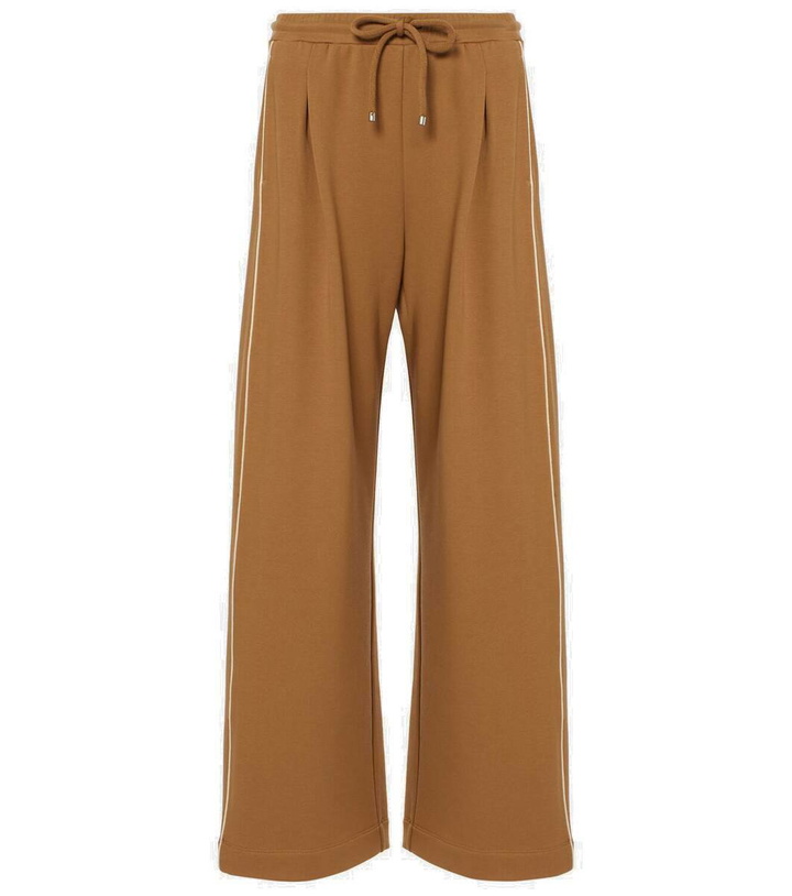 Photo: Max Mara Leisure Curve cotton-blend sweatpants