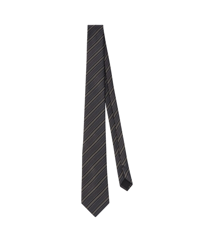 Photo: Saint Laurent Striped silk tie