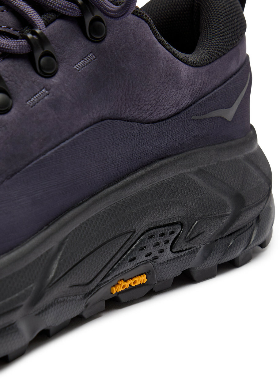 Hoka Tor Summit Nubuck Leather Sneakers Navy