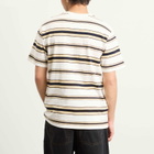 A Bathing Ape Men's College Stripe T-Shirt in White