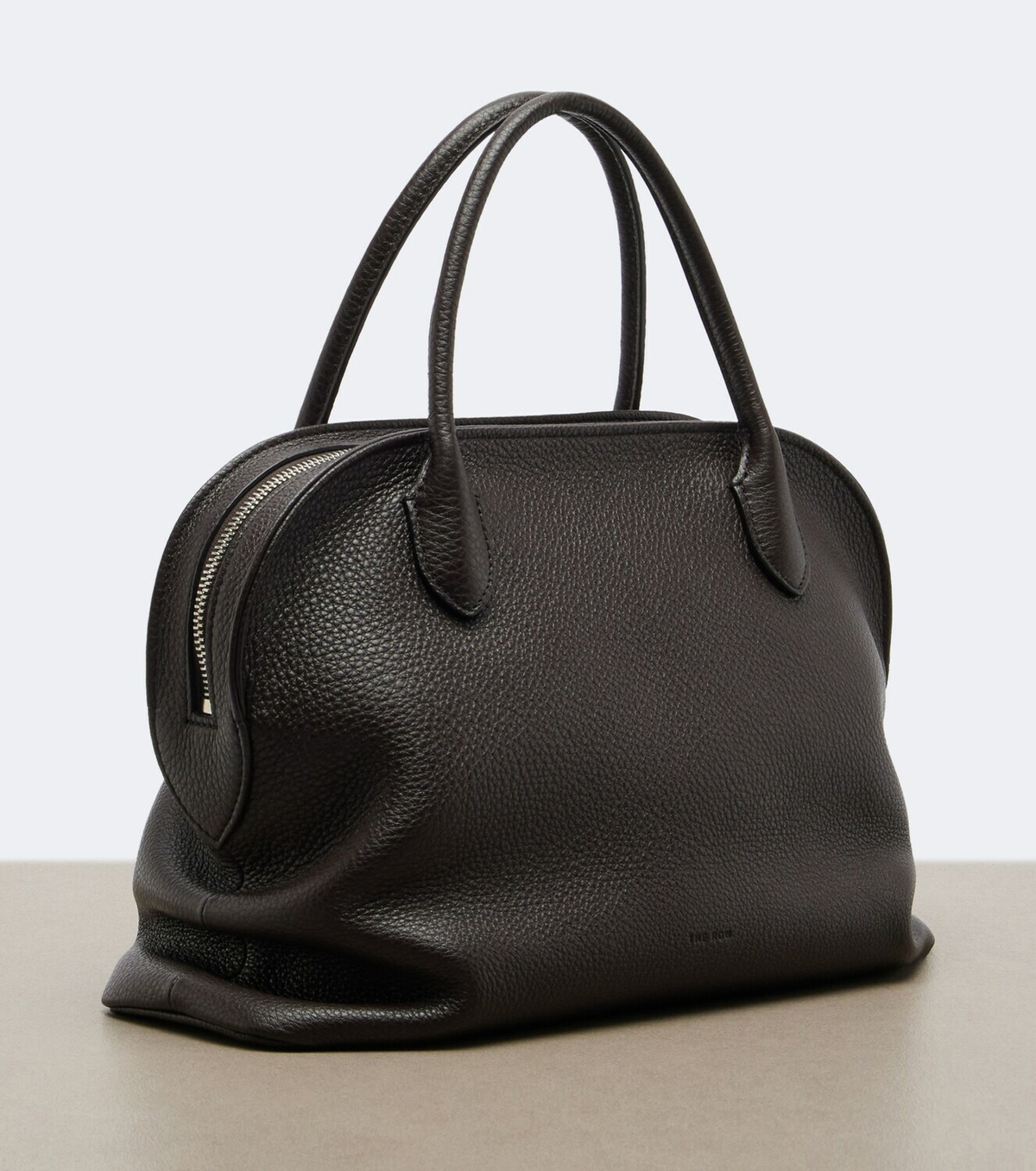 The Row Agnes Small leather top-handle bag