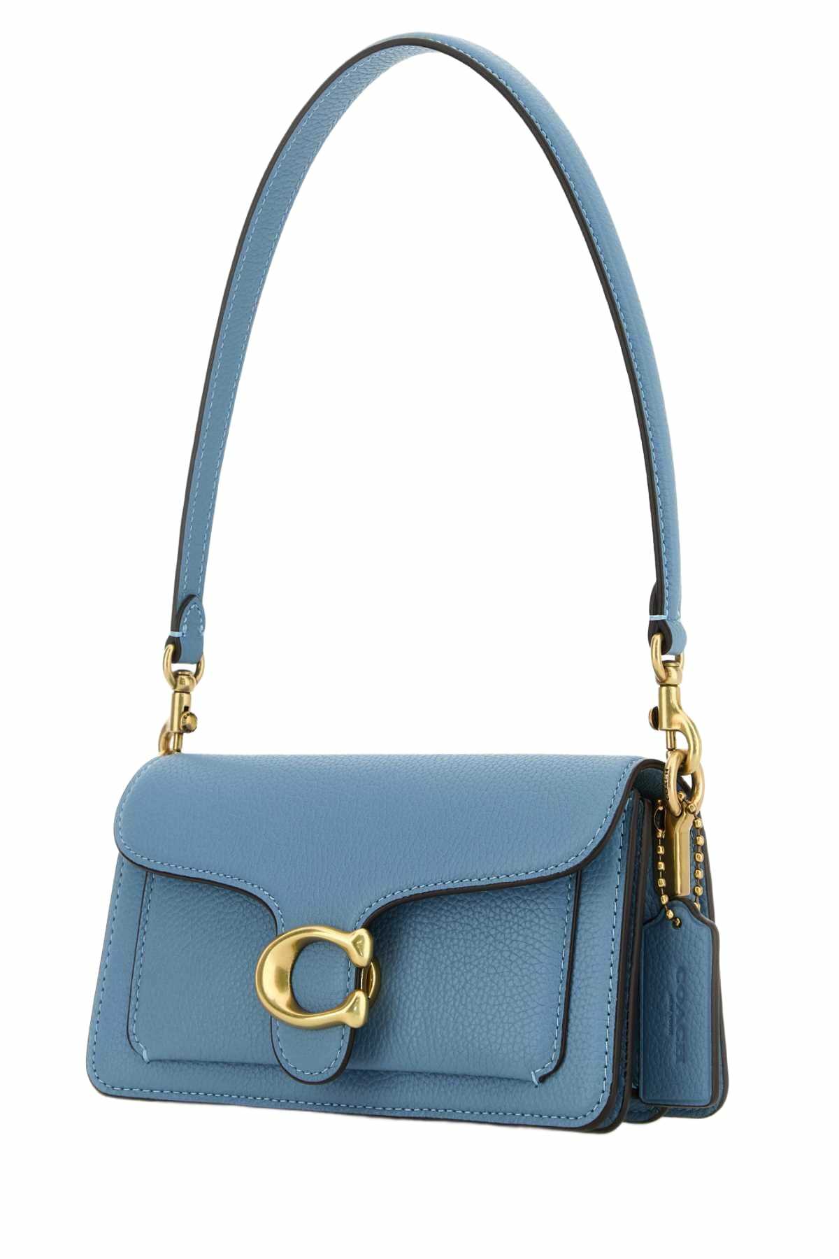 Coach Cerulean Blue Leather Tabby 20 Shoulder Bag Coach