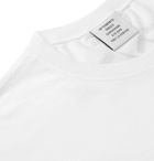 Vetements - Printed Cotton-Jersey T-Shirt - Men - White