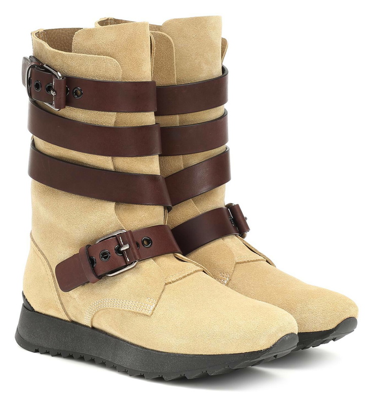 Photo: Loewe Suede and leather boots