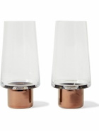 Tom Dixon - Tank Set of Two Painted Highball Glasses