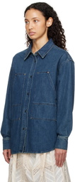 Isabel Marant Etoile Blue Okely Denim Jacket