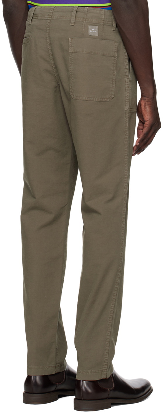 PS by Paul Smith Khaki Patch Trousers