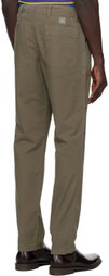 PS by Paul Smith Khaki Patch Trousers