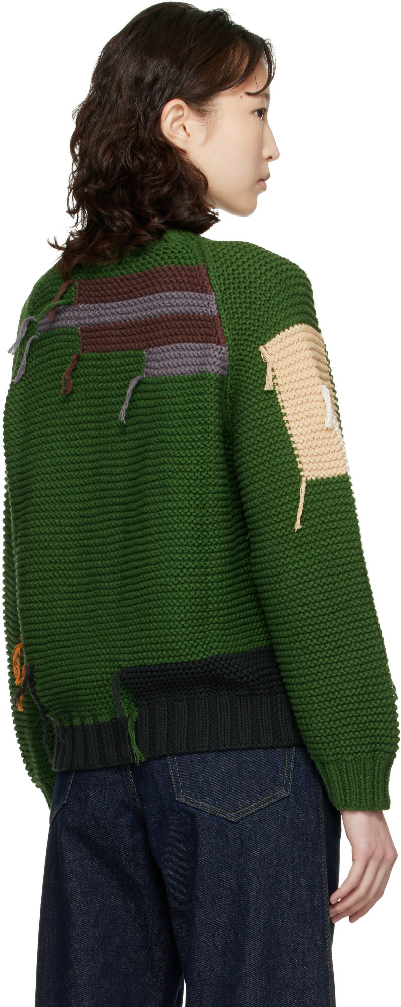 YMC Green Atomic Cardigan