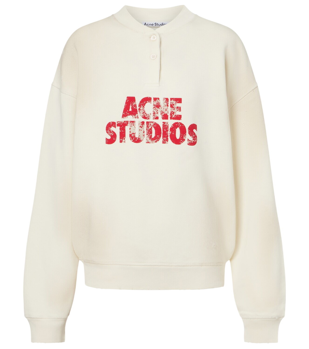 Acne Studios Gray Bubble Sweatshirt Acne Studios