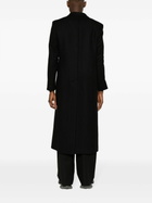 EYTYS Black Genesis Double-Breasted Coat