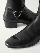 TOM FORD - Clint Embellished Leather Boots - Black