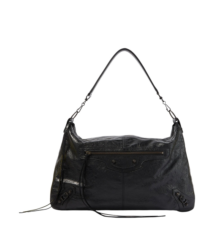 Photo: Balenciaga Le City Moto leather shoulder bag