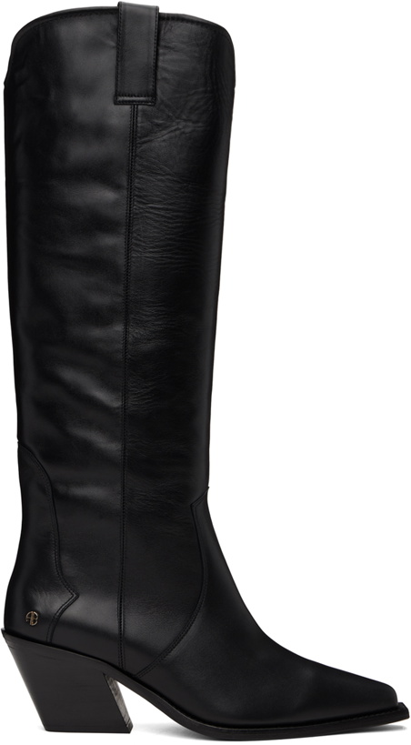 Photo: ANINE BING Black Tania Tall Boots