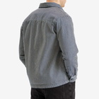 Barbour Men's Ticking Stripe Overshirt in Indigo Stripe