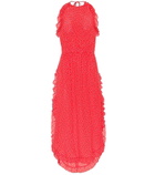 See By Chloe - Polka-dot crêpe midi dress
