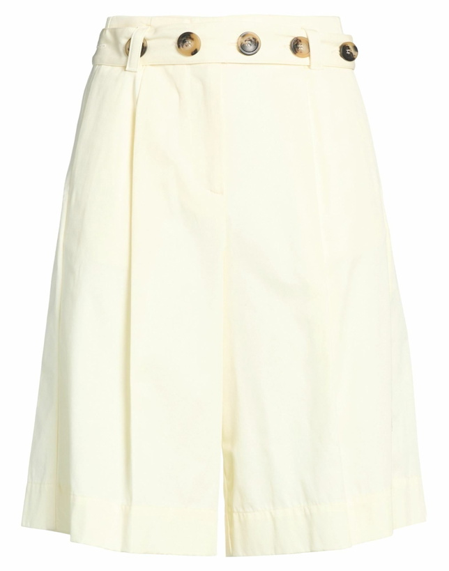 Photo: Roberto Collina Womens Shorts & Bermuda Shorts Pastel in Yellow