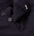 AMI - Cotton-Twill Bermuda Shorts - Navy