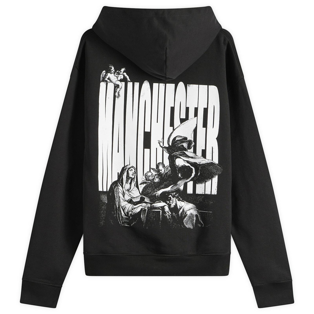 END. Manchester Zip Hoodie in Black