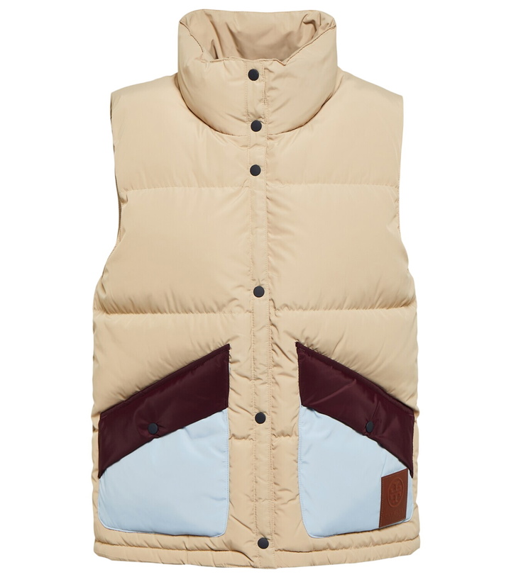 Photo: Tory Sport Colorblocked down vest