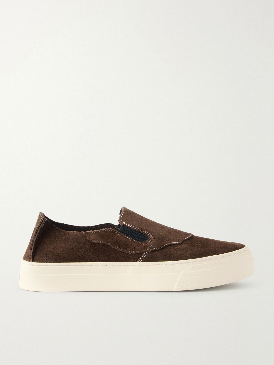 Omni - Lister Suede Slip-On Sneakers - Brown