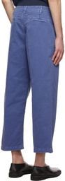 PRESIDENT's Blue Gabardine Jeans