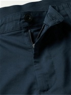 Faherty - Movement Straight-Leg Stretch Organic Cotton and COOLMAX-Blend Chino Shorts - Blue