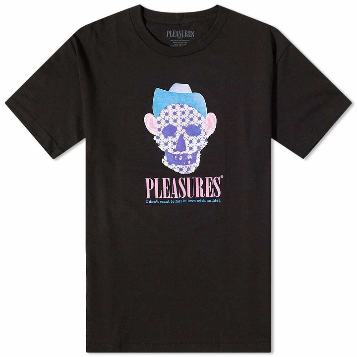 Photo: Pleasures Men's Cowboy T-Shirt in Black