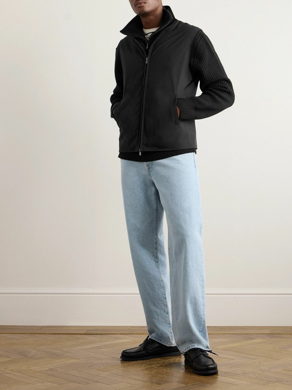 Saman Amel - Nylon-Blend Gilet - Black