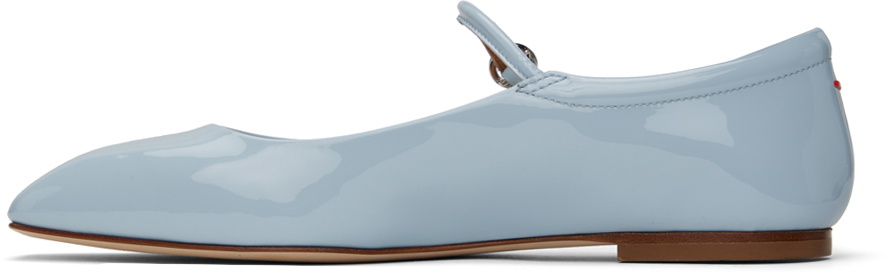 Aeyde Blue Uma Ballerina Flats