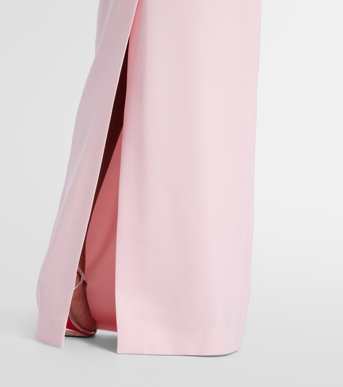 Carolina Herrera Sofia crêpe bustier gown