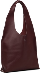 A.P.C. Burgundy Neige Clou Bag