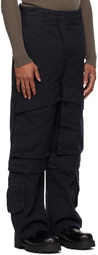 Entire Studios Black Hard Cargo Pants