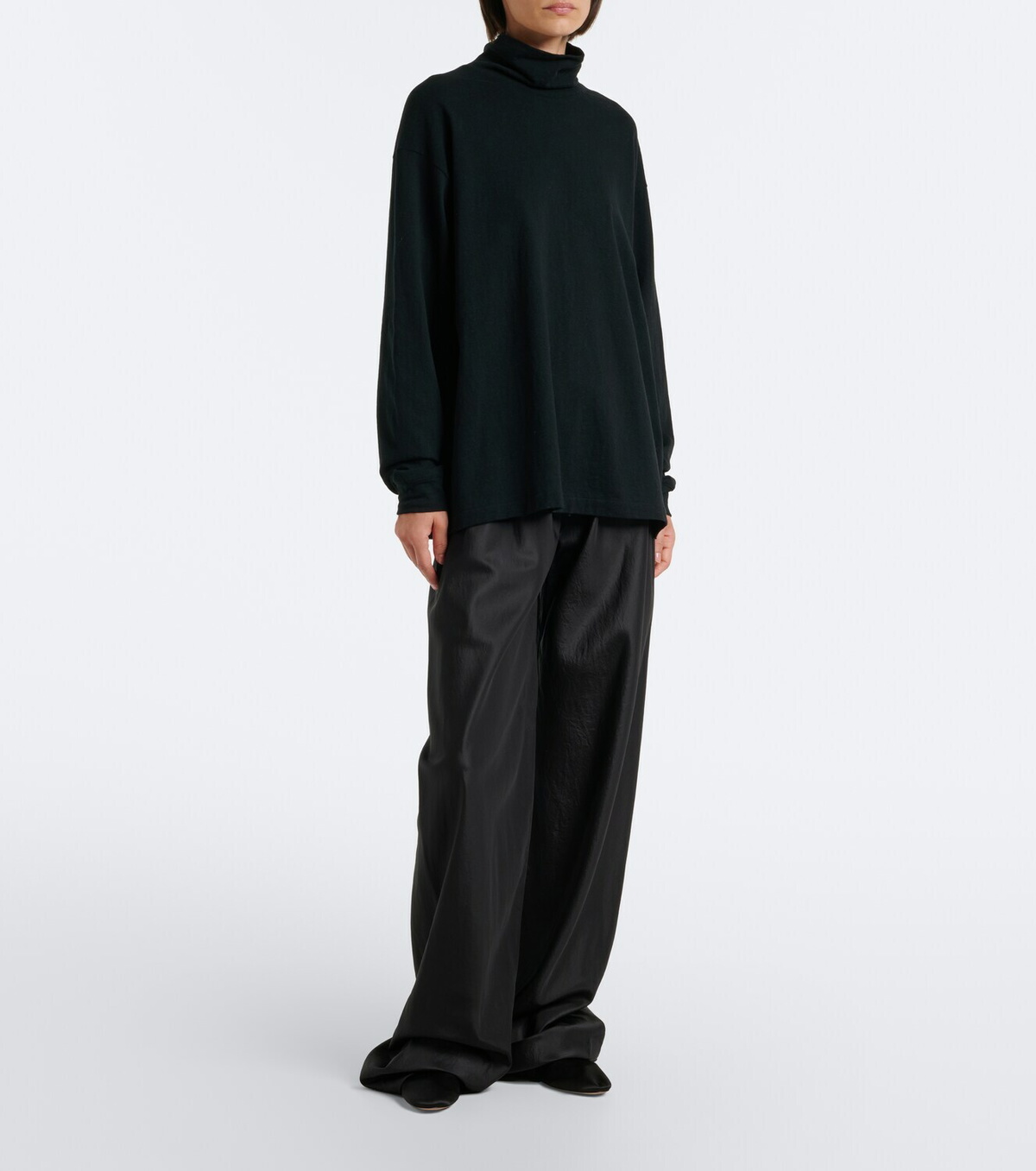The Row Tilda satin mules