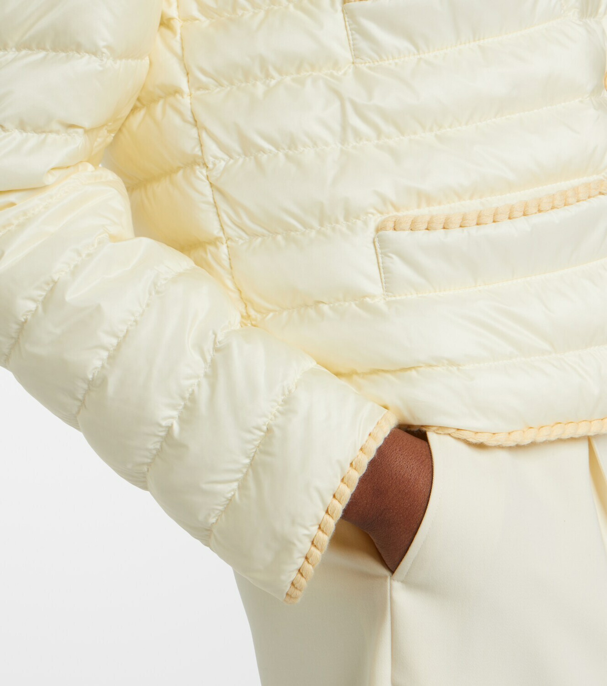 Moncler Circaete quilted down jacket