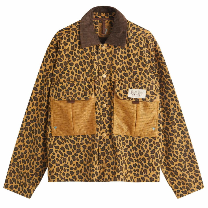 Photo: Brain Dead Men's Cropped Chore Jacket in Leopard