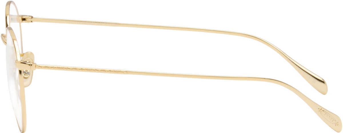 Oliver Peoples Gold Coleridge Glasses