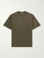 A.PRESSE - Vintage Cotton-Jersey T-Shirt - Green
